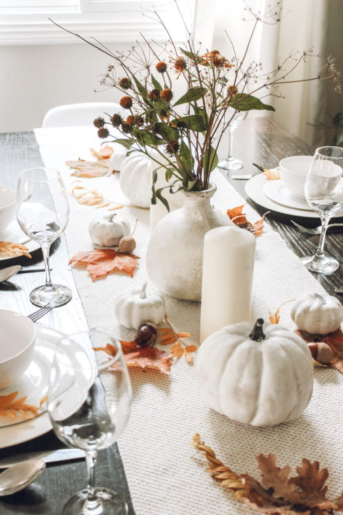 LOW WASTE-BUDGET FRIENDLY FALL TABLESCAPE – life happened